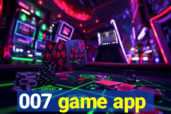 007 game app